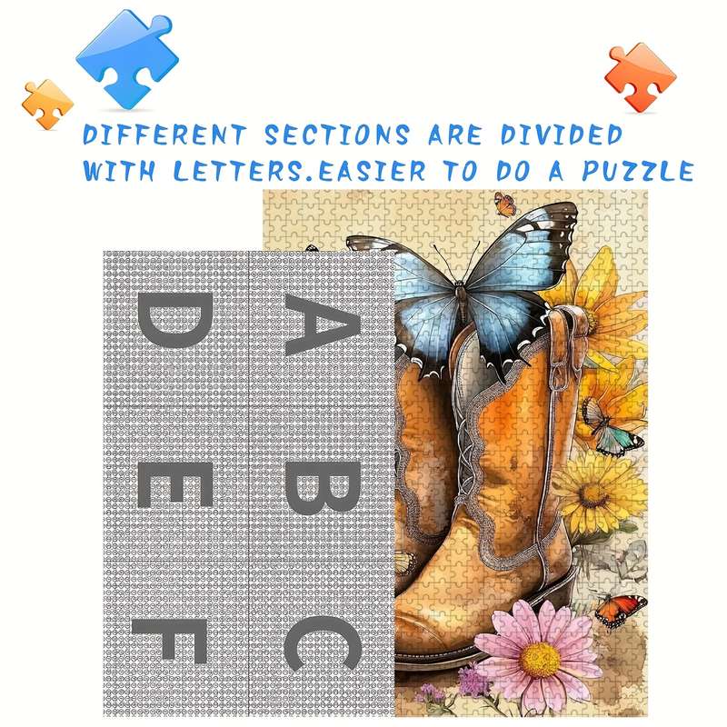 1000 Piece Paper Jigsaw Puzzle For Adults
