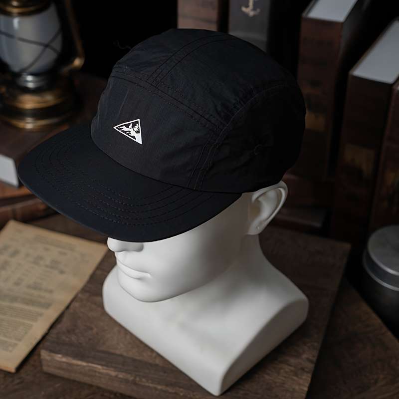 1pc Vintage Japanese-Inspired Unisex Outdoor Sports Baseball Cap Quick-Dry Breathable Polyester