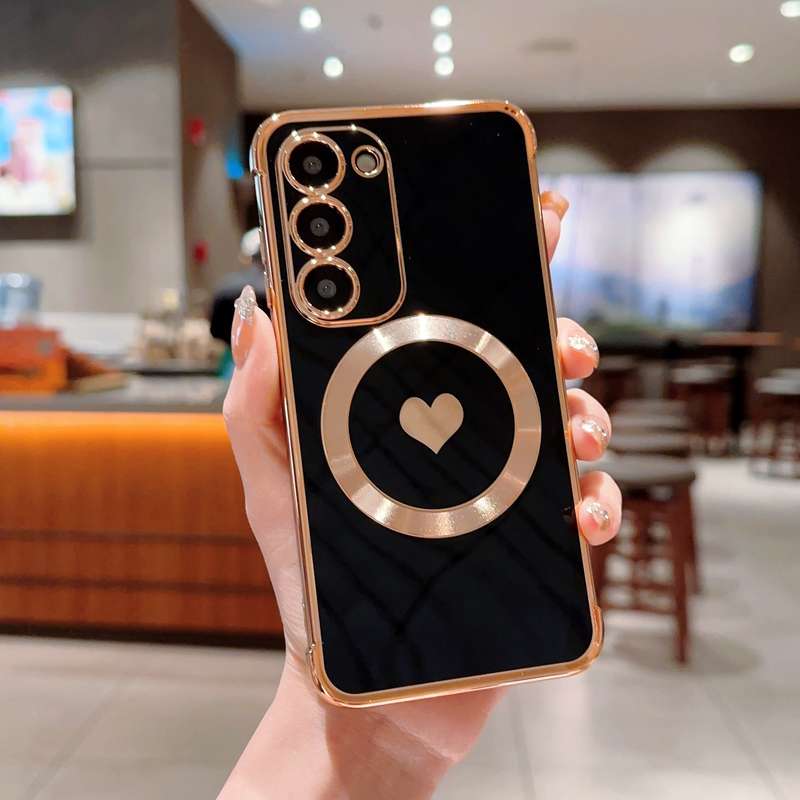 1pc Pink Red Color For Samsung Galaxy S21 FE 5G Phone Cases