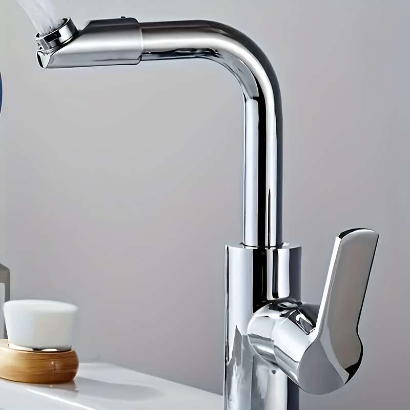 1PC Hot And Cold Electroplating Faucet [excluding Water Pipe]