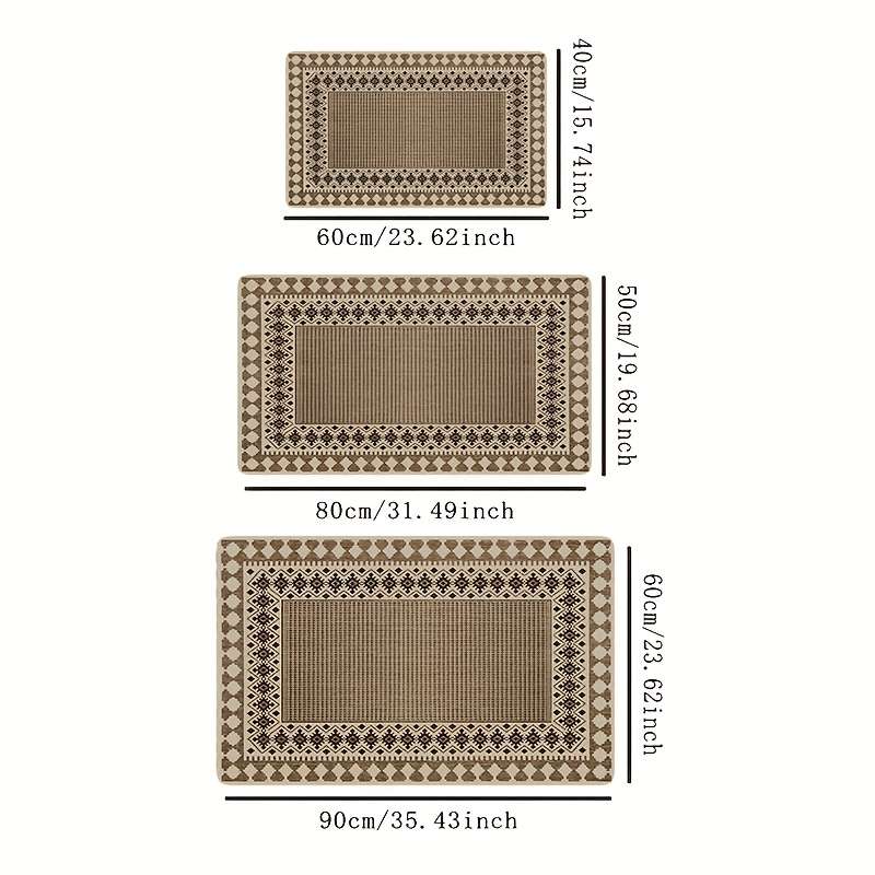 1Pc 50x80cm 19.68x31.5inch Floor Mat