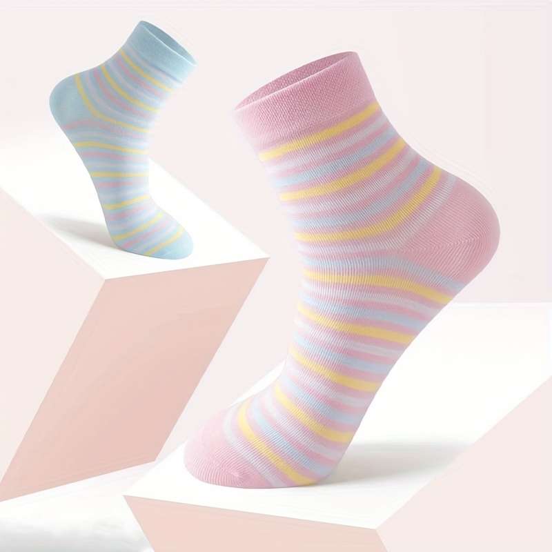 5 Pairs Randomly Send One Size High Elastic Socks