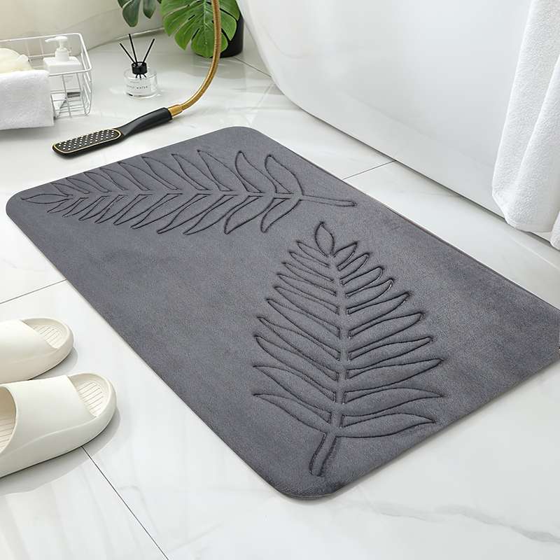 1Pc Dark Gray 15.74x23.62inch 40x60cm Floor Mat