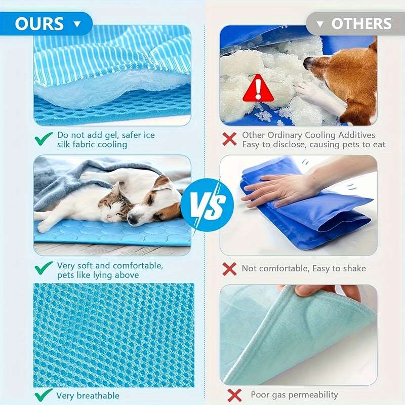 1piece Blue Cooling Pad