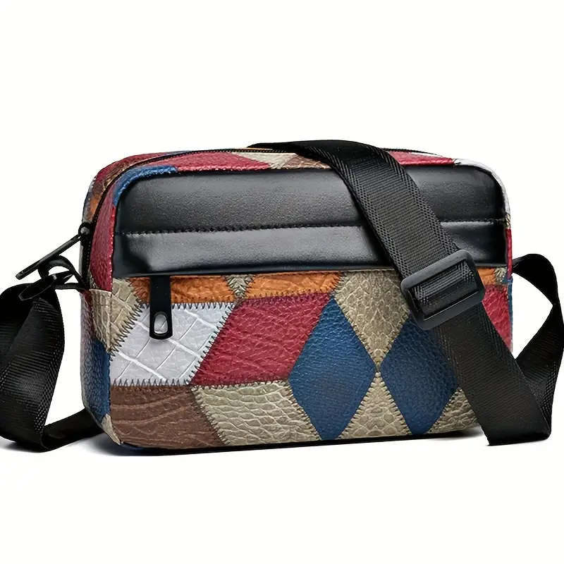 Pattern Men's and Women's Crossbody Bag