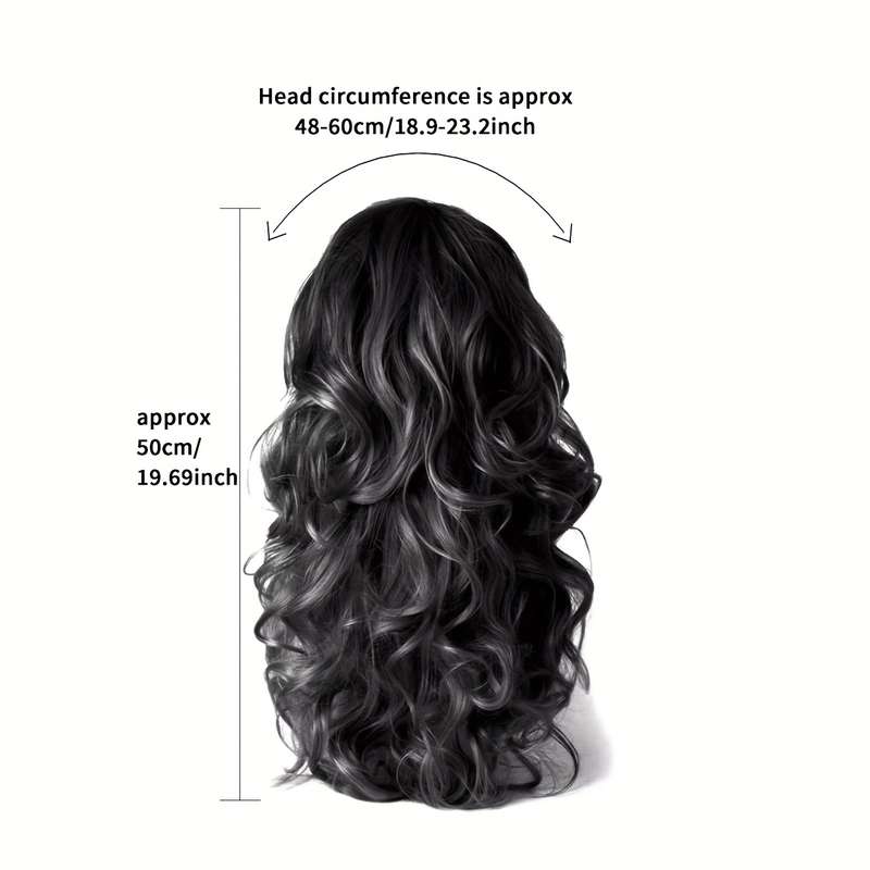 1Pc Orange 50.8cm Fashion Design Wig