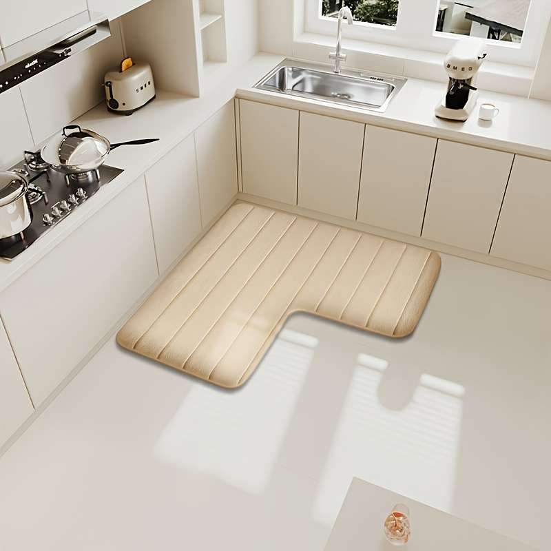 1Pc Beige 75x75x45cm 29.5x29.5x17.7inch Floor Mat