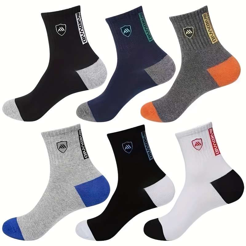 Sock 5 Pairs Of Mixed Colors  One Size