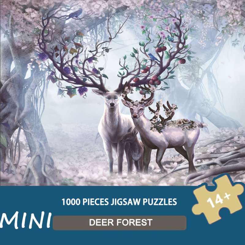 1000 Piece Paper Jigsaw Puzzle For Adults 38x26cm
