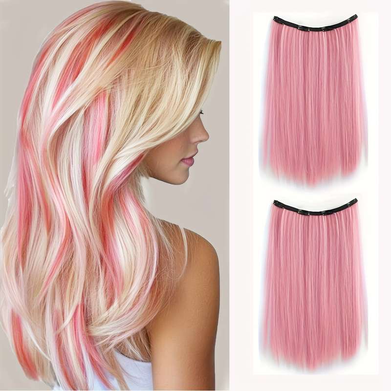 1Pc Flax Golden 50.8cm Fashion Design Wig