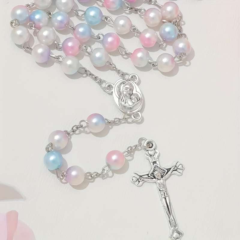 1 Piece Polychrome Jesus Theme Pendant