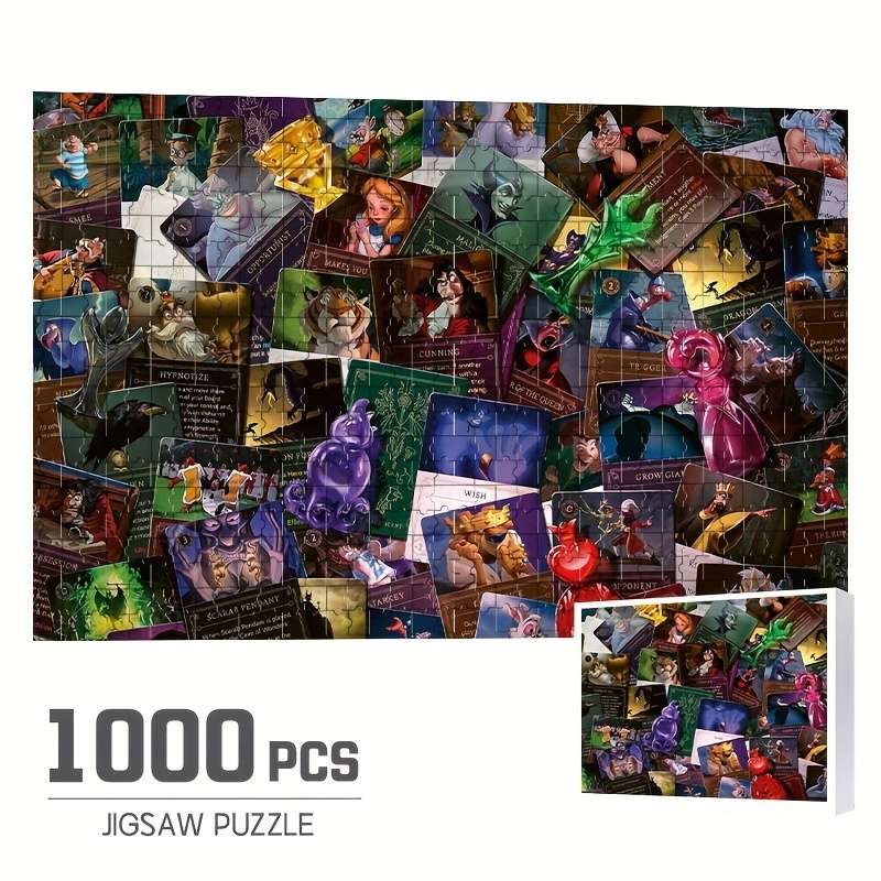 1000pcs Jigsaw Puzzle Enchanting Fantasy Characters 75.01 x 50.01 cm Wooden Puzzl
