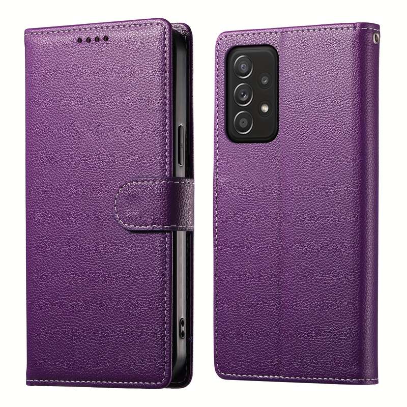 1pc Purple For Samsung Galaxy A52 5G Phone Cases