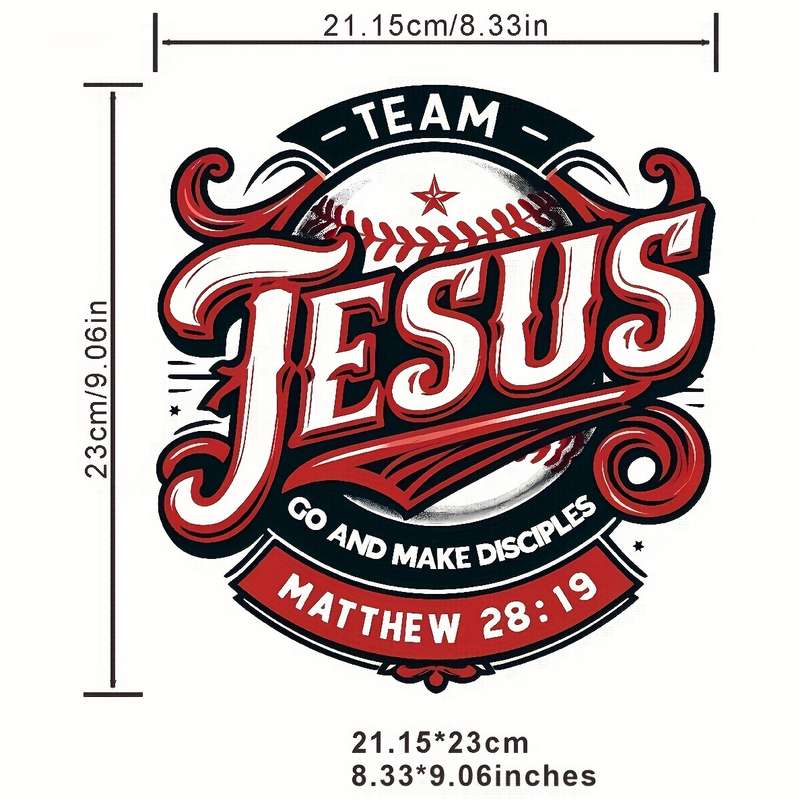 4PCS   Jesus Christian Themed Stickers