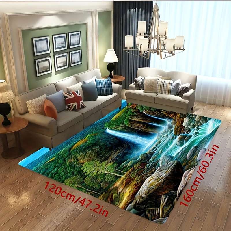 1Pc 47.24x62.99inch 120x160cm Floor Mat