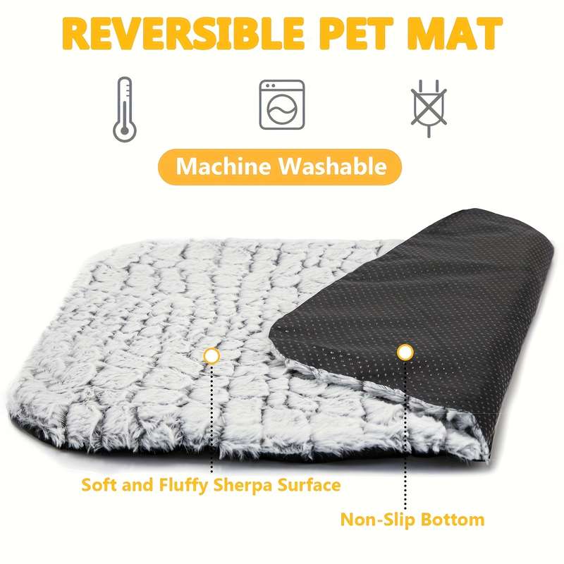 1PC Pet Mat Bubble Velvet