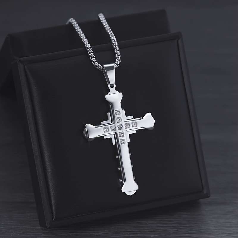 1 Piece Blue Jesus Theme Pendant