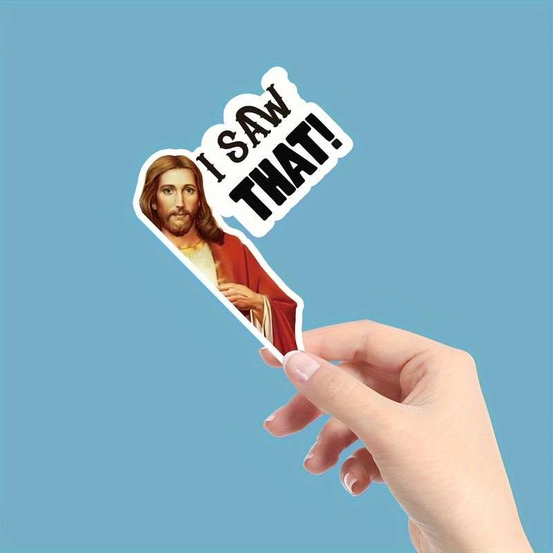 1pc  Jesus Christian Themed Stickers
