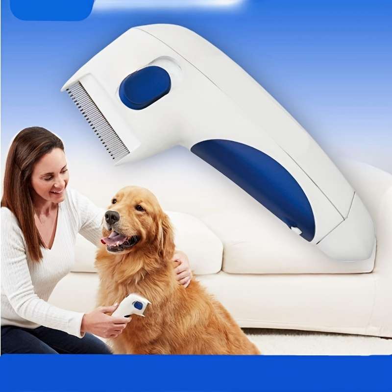 1pc White Pet Comb