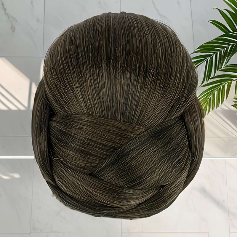 1Pc Black 10.16cm Fashion Design Wig