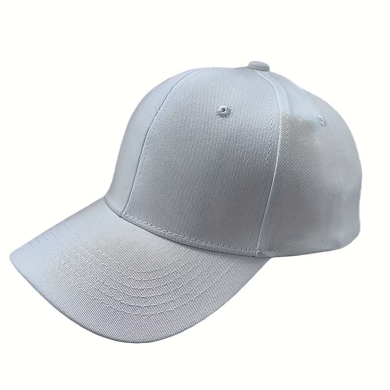 1pc Fashion Stripe Casual Baseball Cap for Women and Men Polyester Packable Sun Hat with Adjustabl