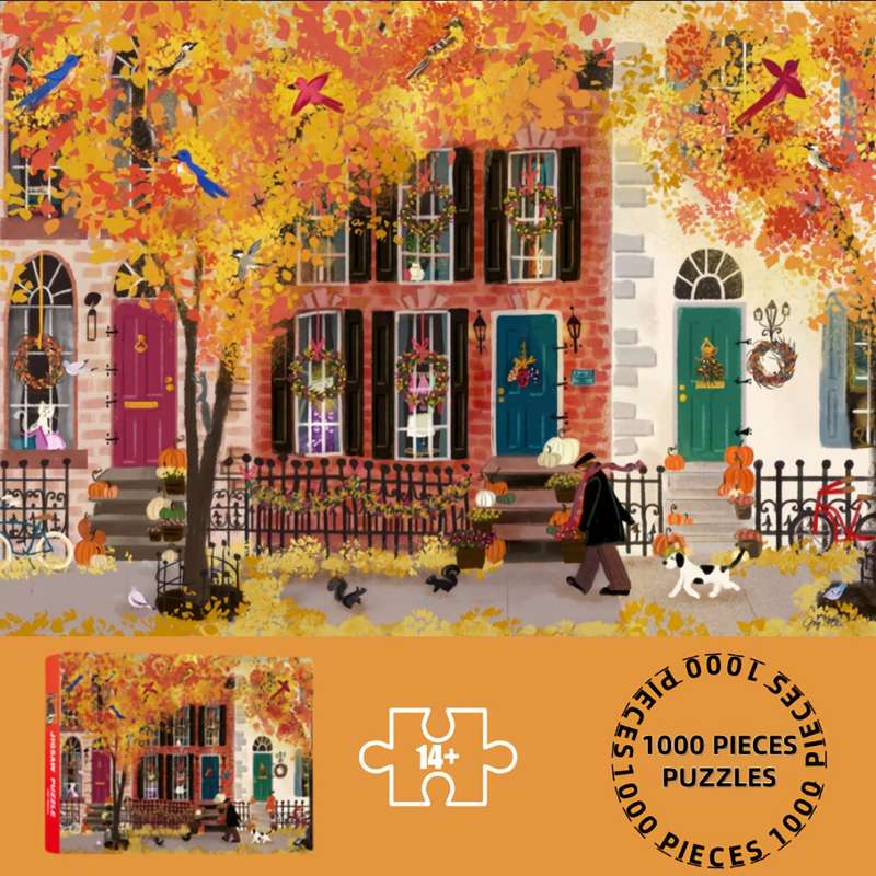 1000 Piece Paper Jigsaw Puzzle For Adults