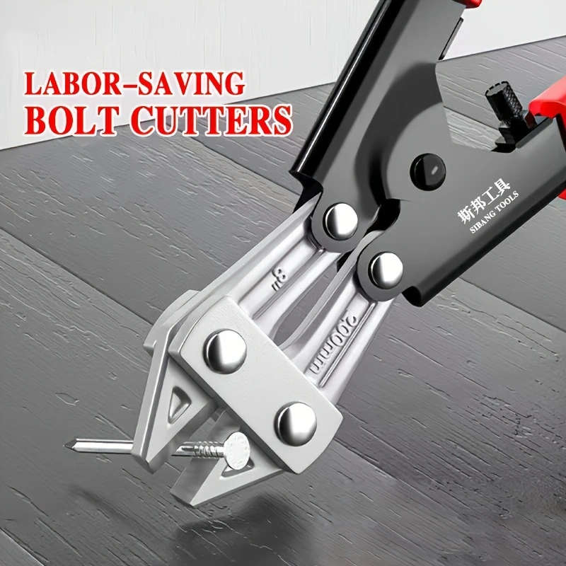 1pc Bolt Cutters Wire Cutting Pliers Wire Cutting Scissors 20.32cm Multi-functional Labor-saving Pli