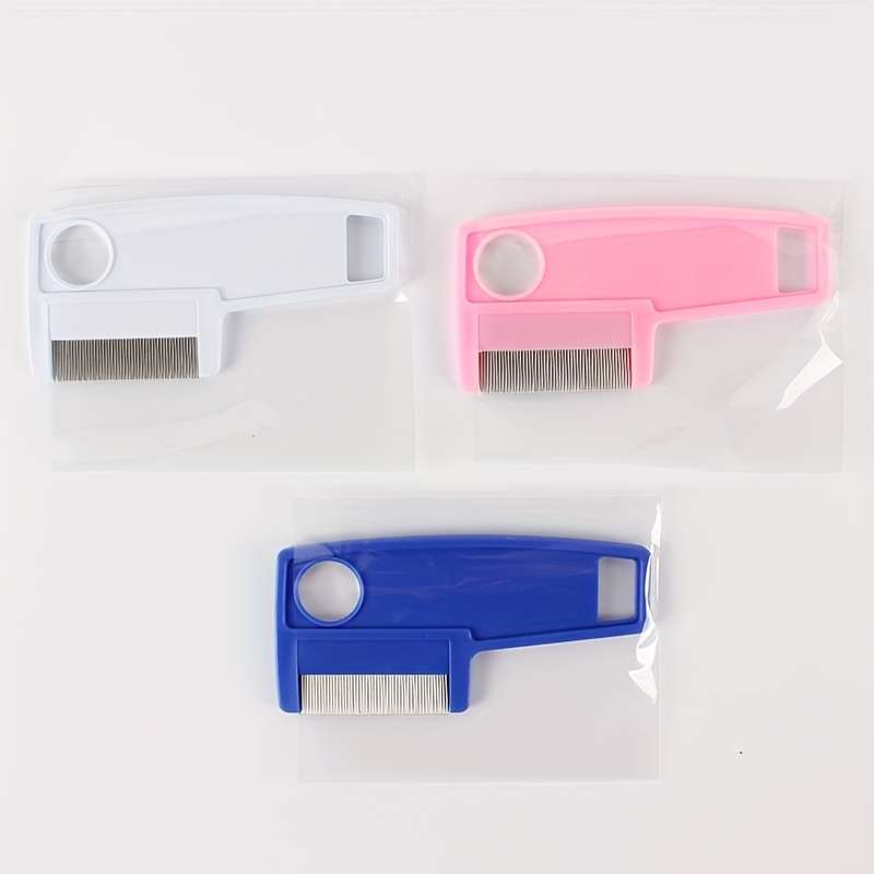 White opp packaging 1pc Pet Comb