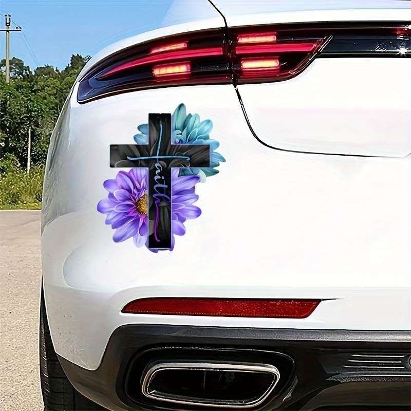 1pc   14.0cmx9.98cm Jesus Christian Themed Stickers