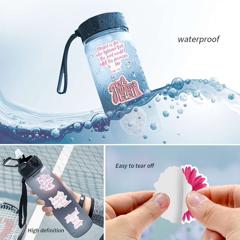 51pcs Jesus Christian Themed Stickers