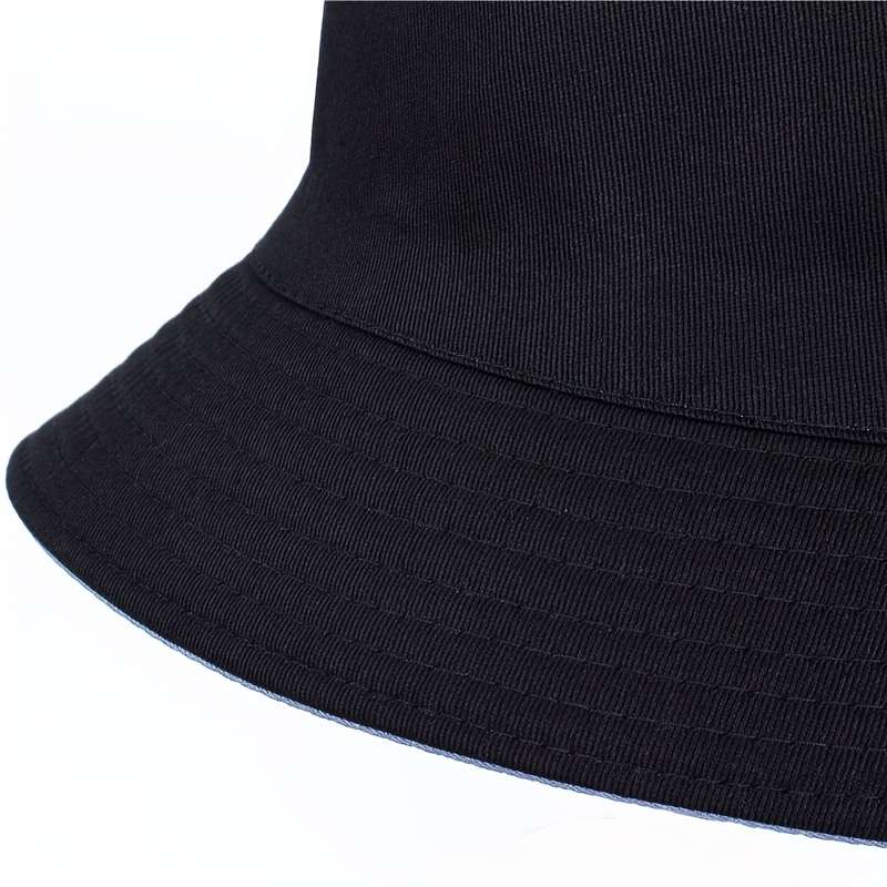1pc Chic Fake Taxi Print Bucket Hat for Women High-Quality Cotton Blend Sun Protection Non-Stre