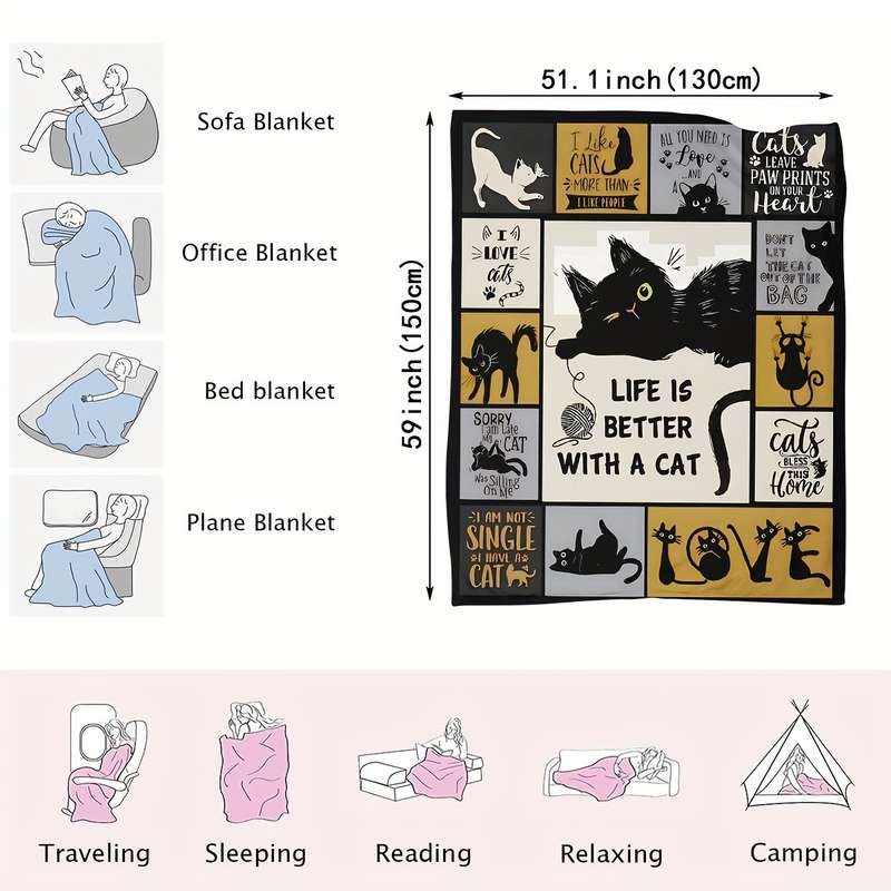 1ps Blanket Model  size 70x100cm