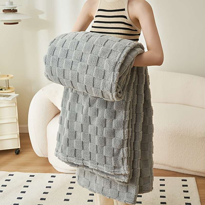 1ps Blanket Color Green size 100x150cm