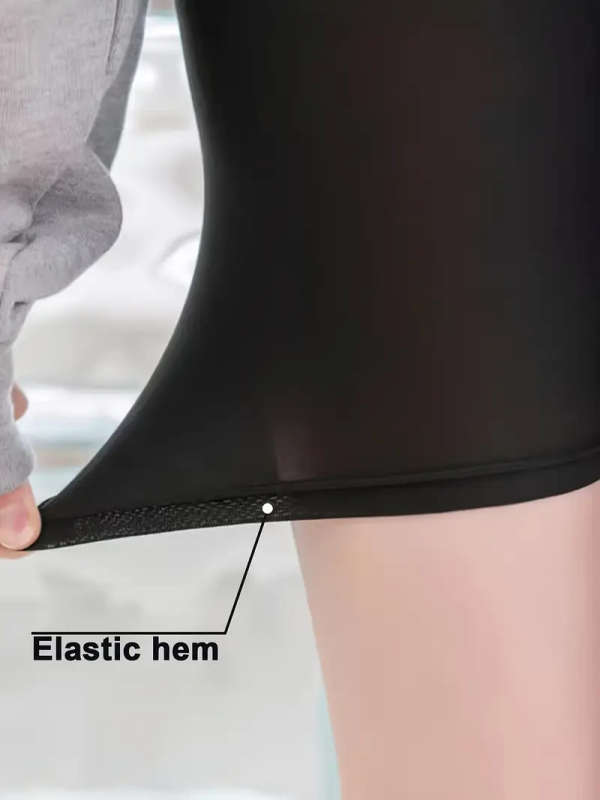 1pc Women's Sauna Shorts Size XL Sweat-absorbing Pants For The Waist Sports Shorts