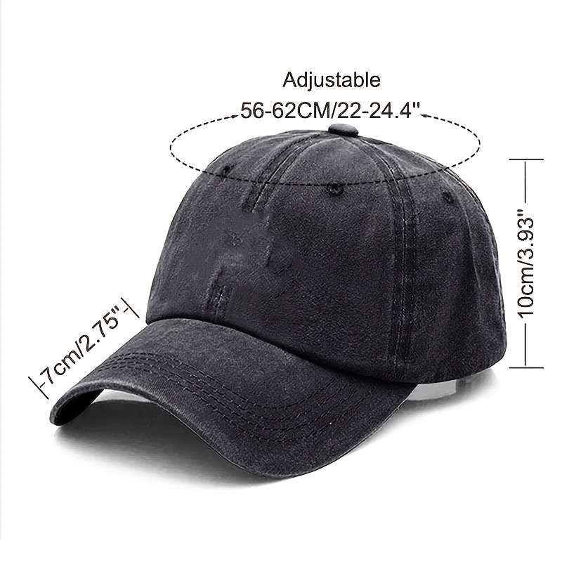 1pc Women'S Cartoon Goose Print Cotton Baseball Cap Adjustable Fit Breathable Sports Hat Han