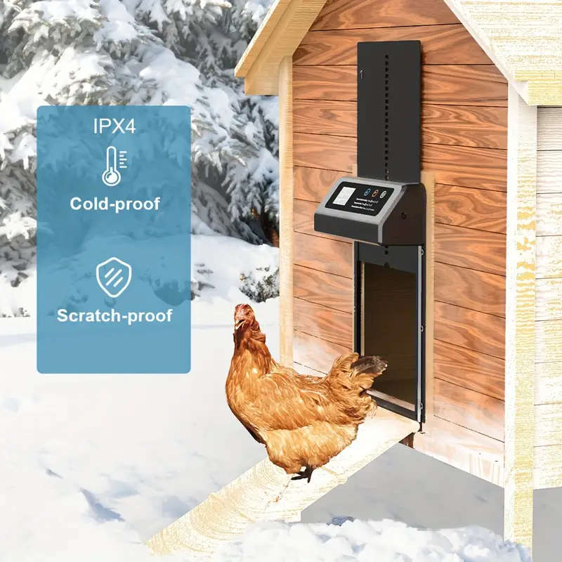 Automatic Chicken House Door With Timer