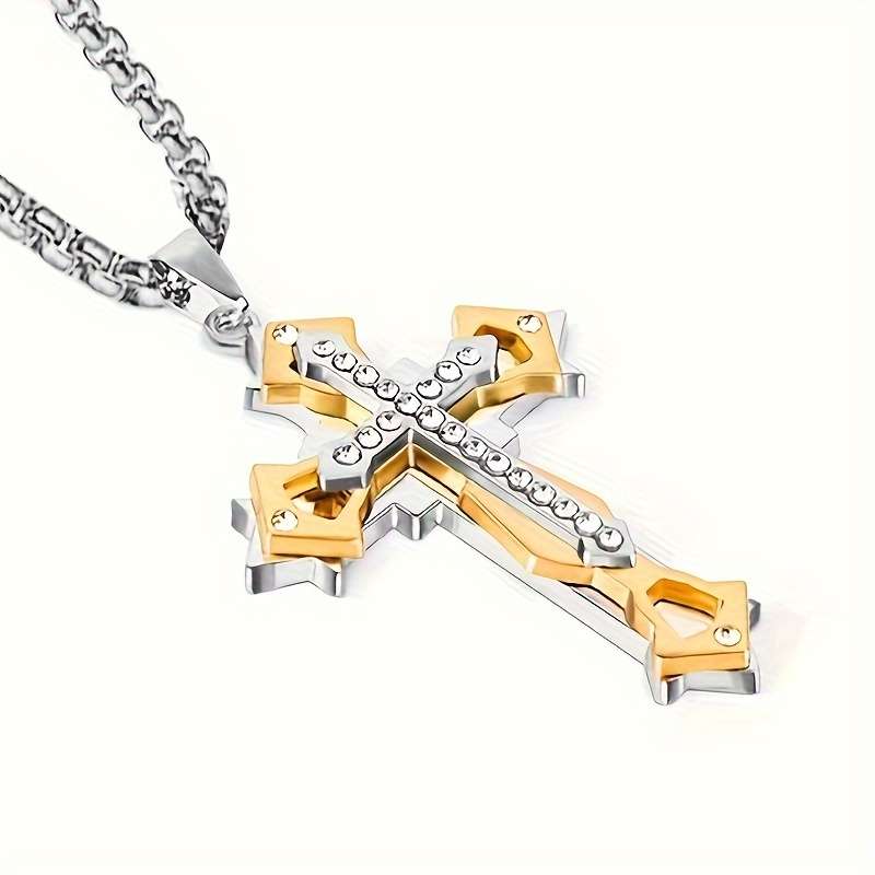 1 Piece Black Jesus Theme Pendant
