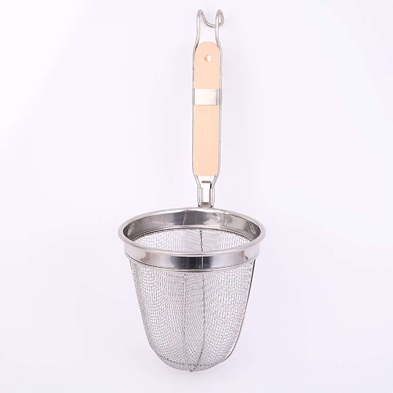 1pc Stainless Steel Noodle Strainer for Cooking Spicy Hot Pot Filter Noodle Spoon Fried Food Str