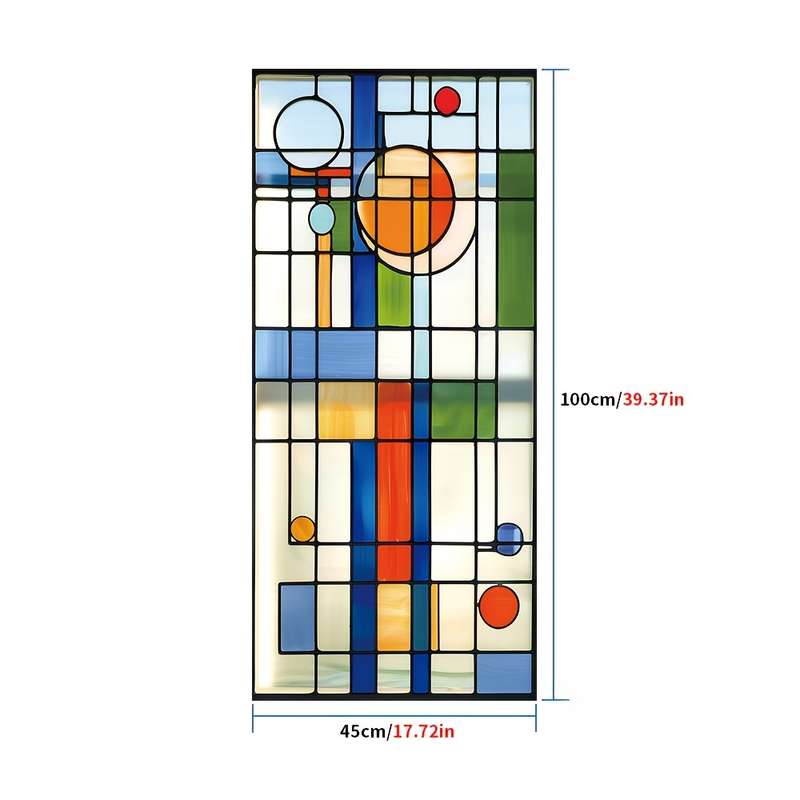 1pc Window Film026 Door Window Sticker