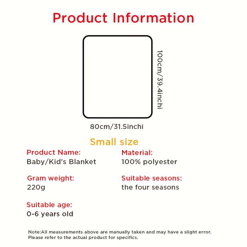 1ps Blanket Color Sakura Pink