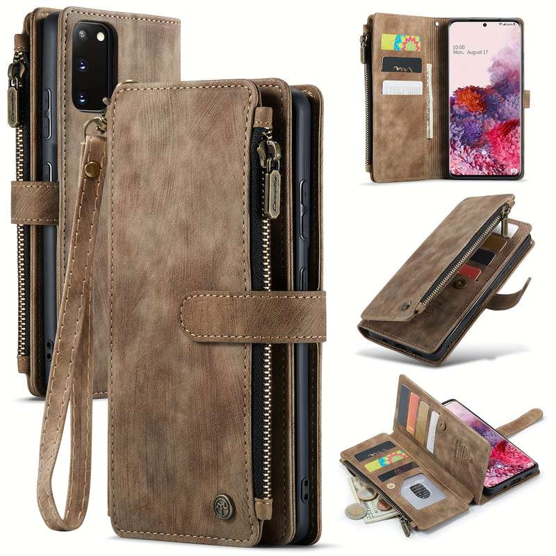 1pc Brown For Samsung Galaxy S20 Phone Cases