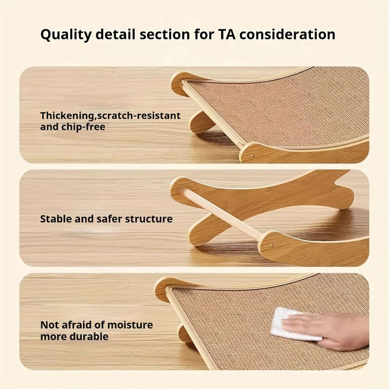 Durable Multifunctional Sisal Rope Cat Scratching Board