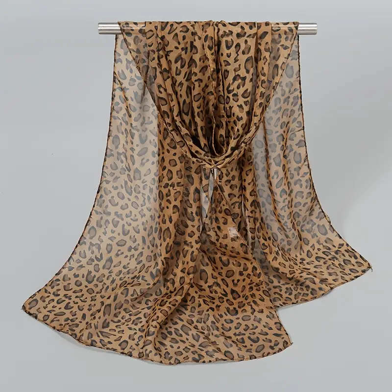 Bohemian Style Women'S Long Printed Scarf