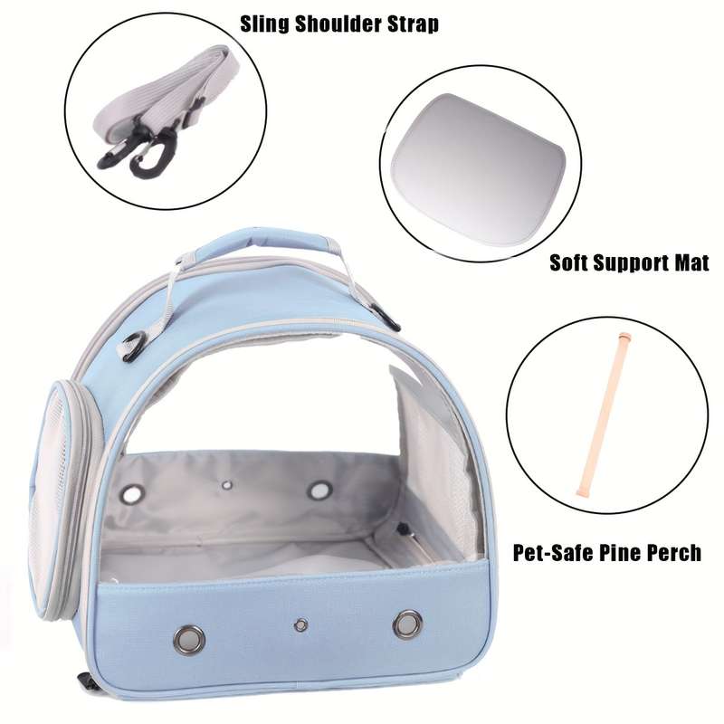 1pc Blue Pet Bag
