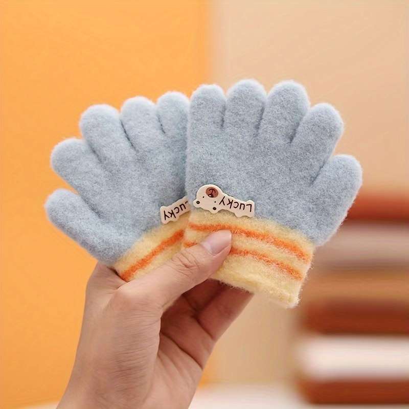 1 Pair Luckblue Warm Gloves