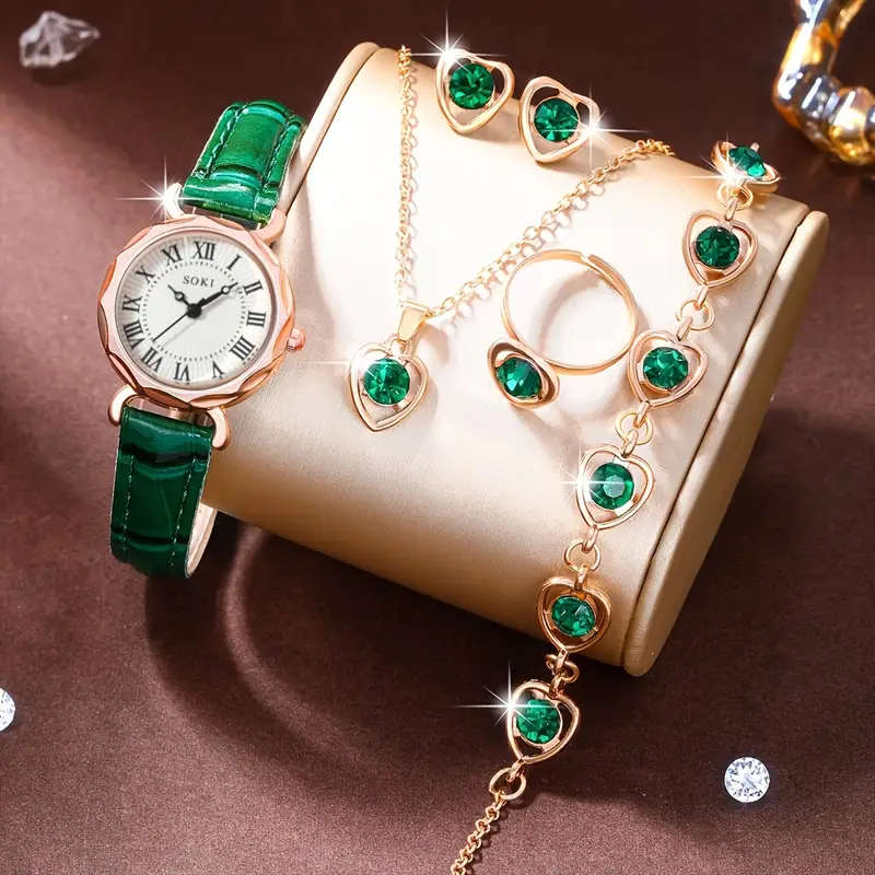 6piece Womens Watch Set