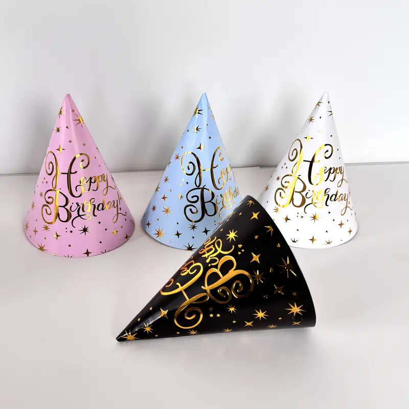 12 Birthday Hats