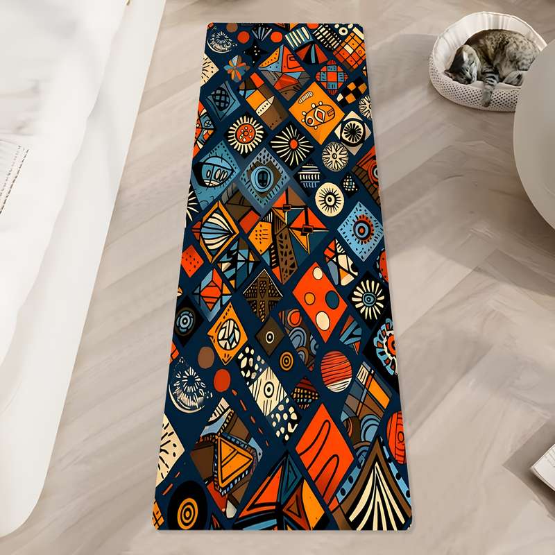1Pc 17.7x59inch 45x150cm Floor Mat