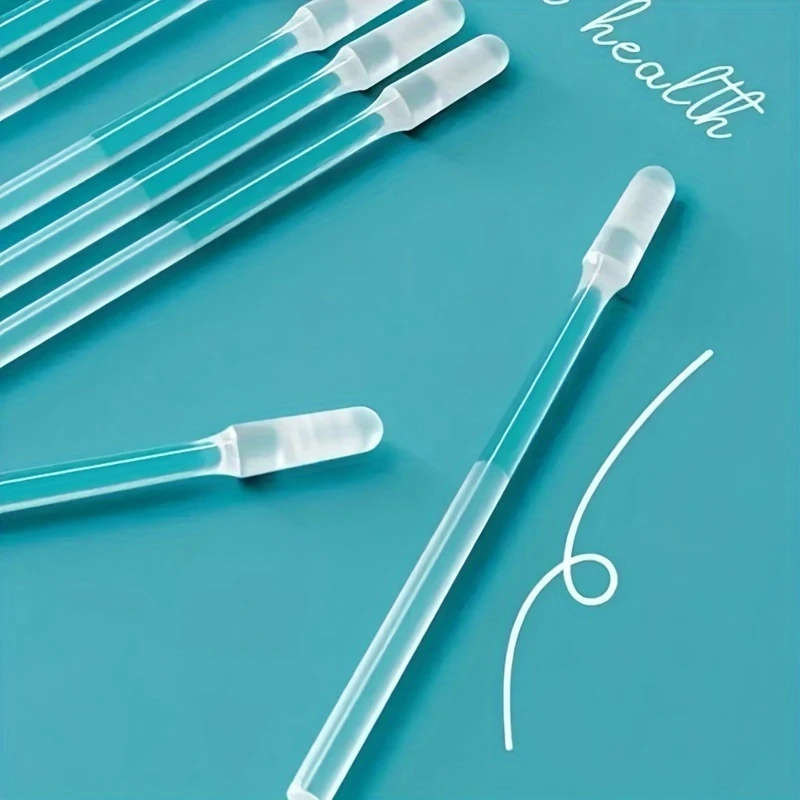 24pcs/box small/large disposable sticky ear swab, sticky ear cleaner, soft silicone earwax removal t