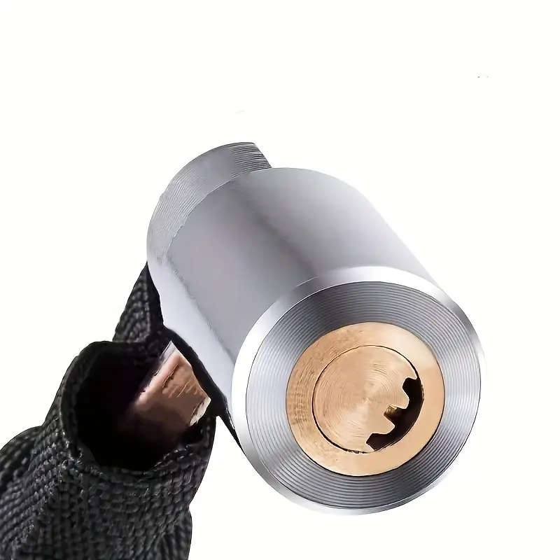 1pc Heavy-Duty Polished Steel Security Chain